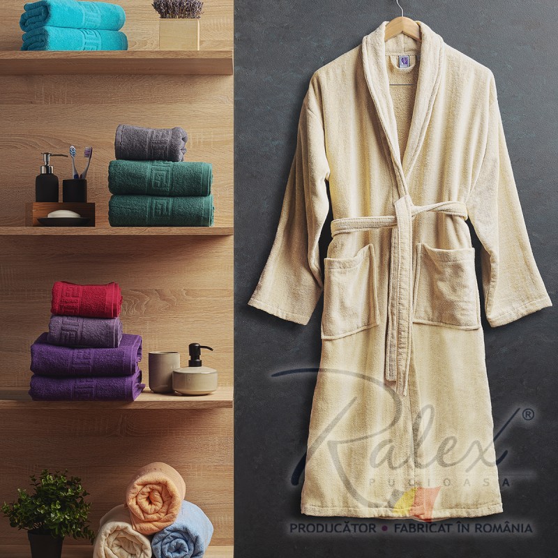 HALAT BAIE VELUR 100% BUMBAC – BEJ